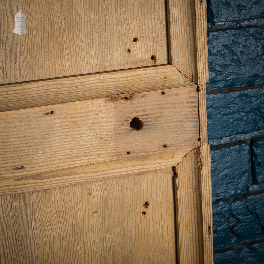 Set of 4 19th C Pitch Pine Doors