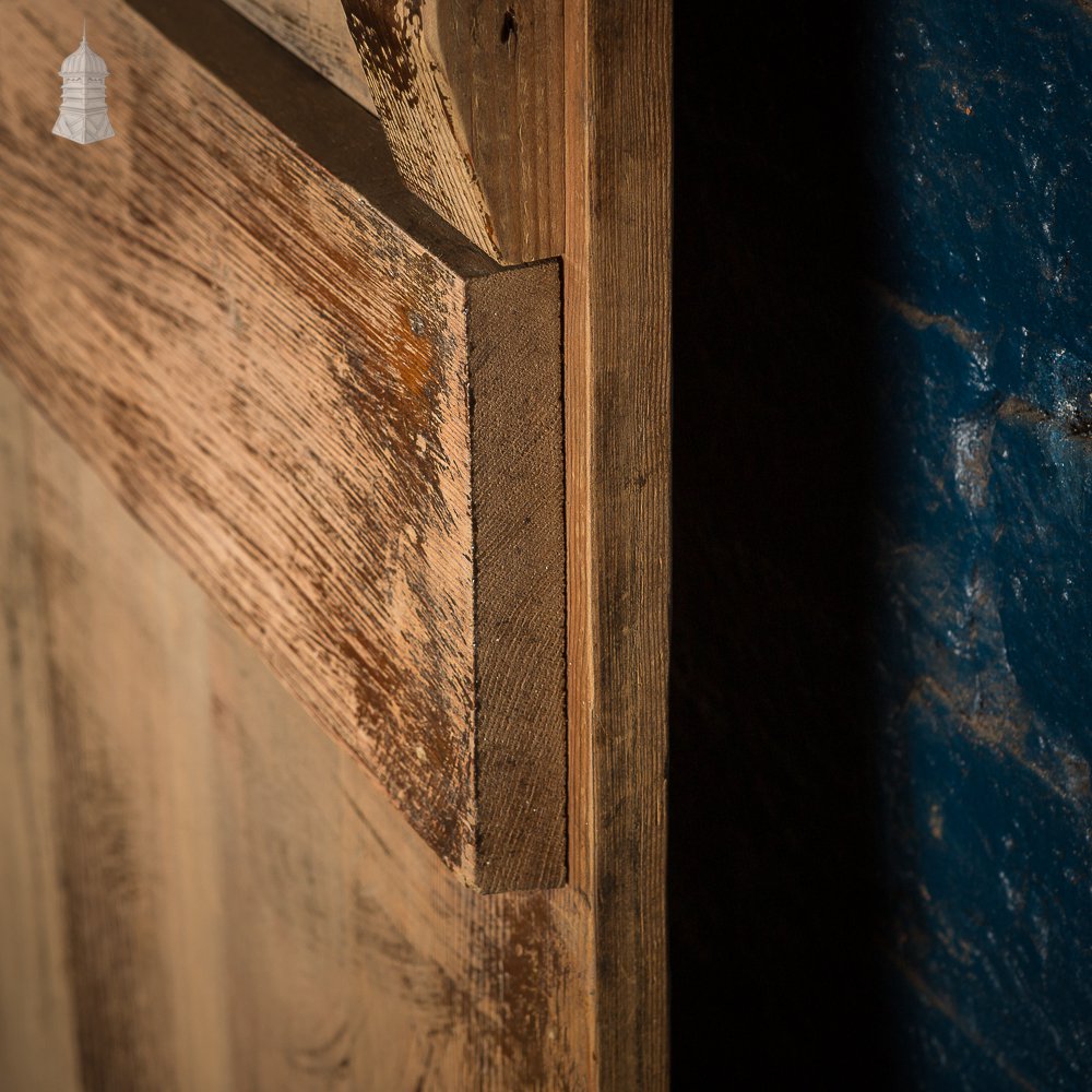 Cottage Door with Wooden Latch and Moulded Design