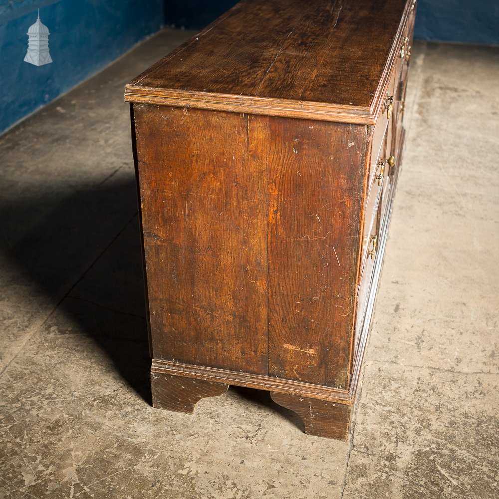 Georgian Oak Sideboard Drawer Unit