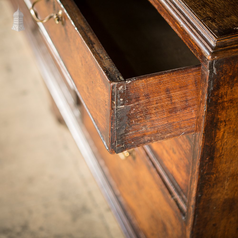 Georgian Oak Sideboard Drawer Unit