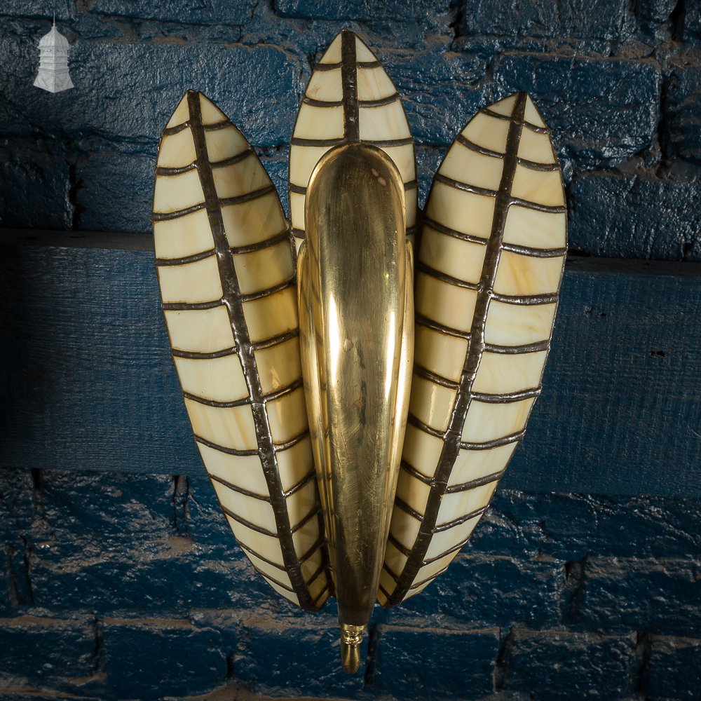 Pair of Art Deco Wall Lights