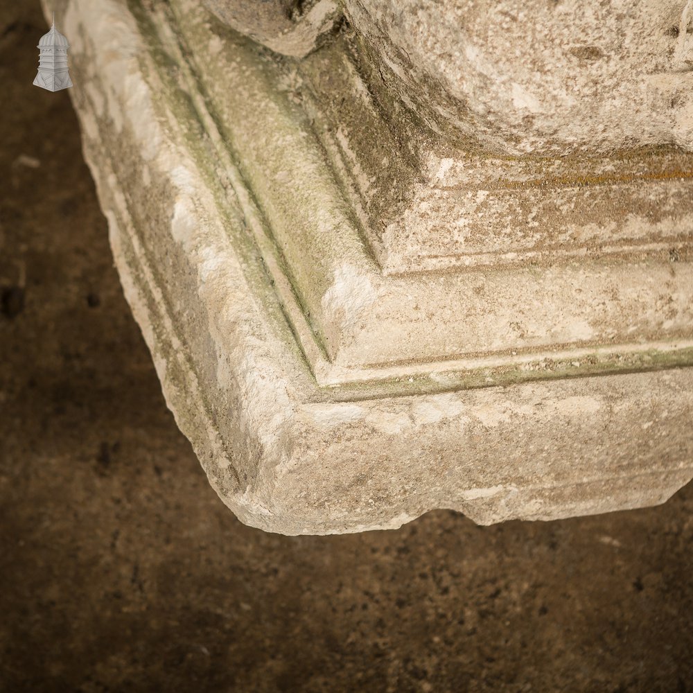 Architectural 17th C Stone Cherub