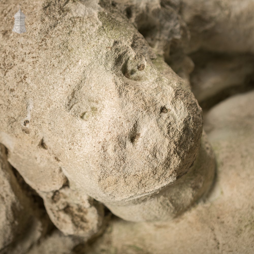 Architectural 17th C Stone Cherub