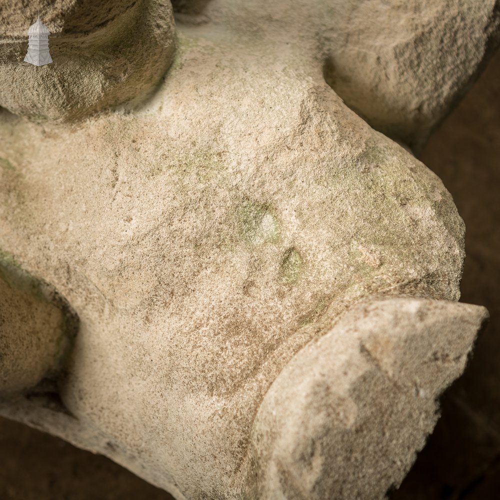 Architectural 17th C Stone Cherub