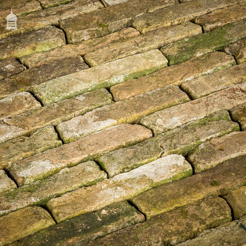 Batch of 52 Norfolk Handmade Reclaimed Tudor 2” Bricks