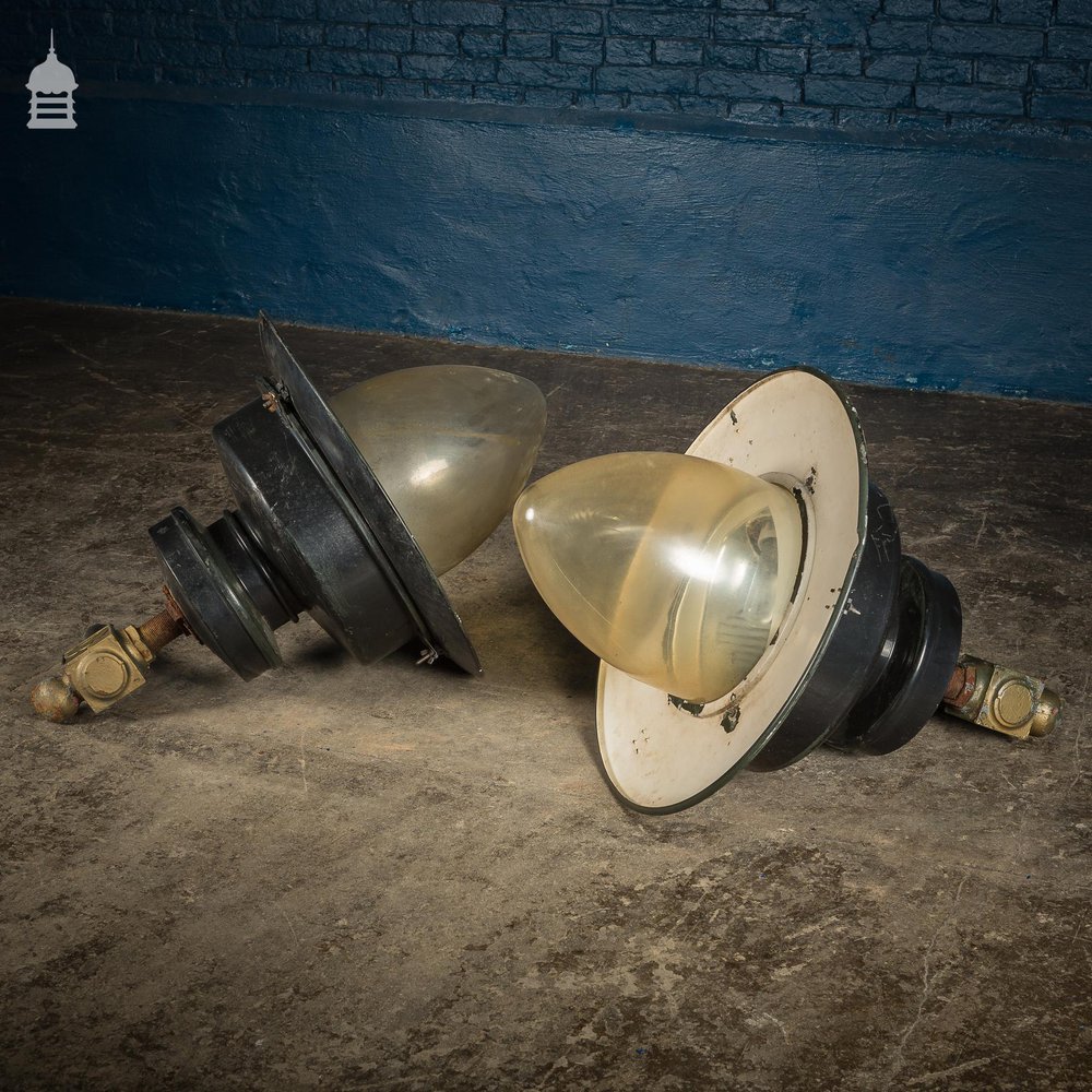 Pair of Mid Century Lampost Light Fittings