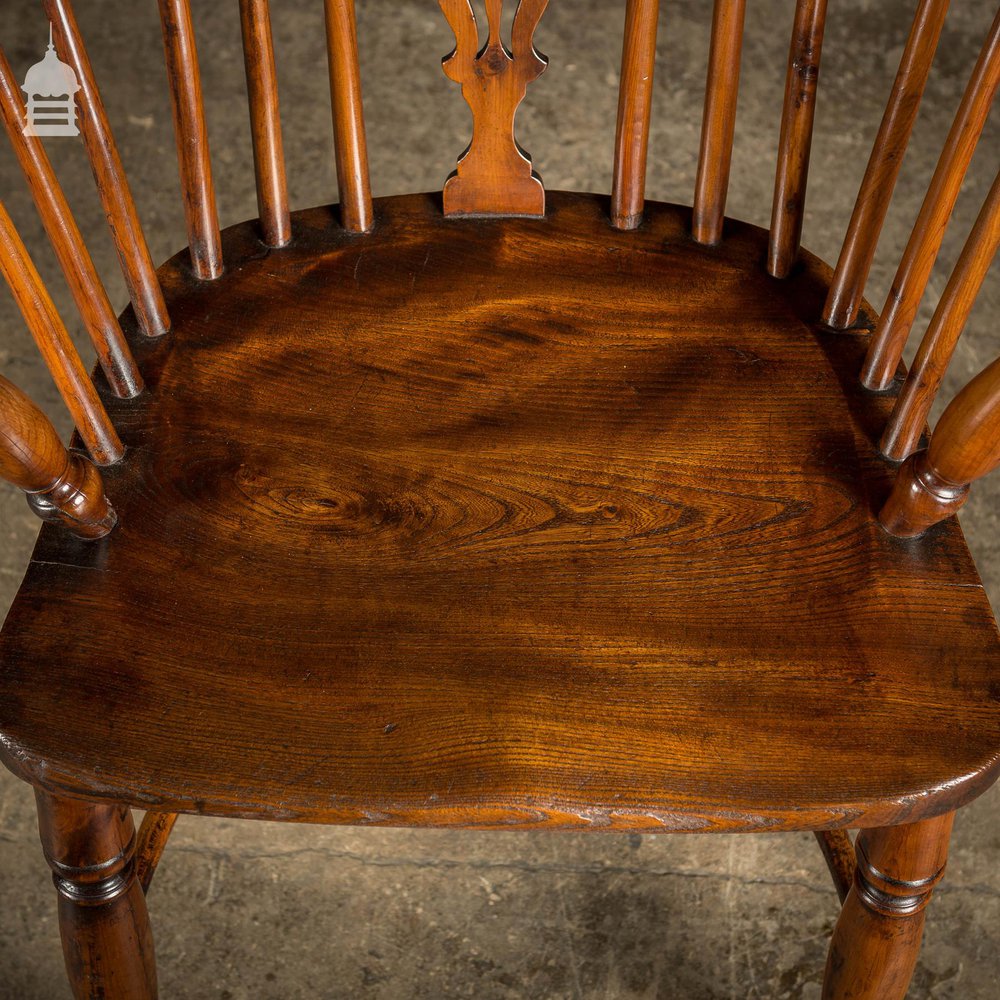 Adapted Low Back Windsor Chair Circa 1830