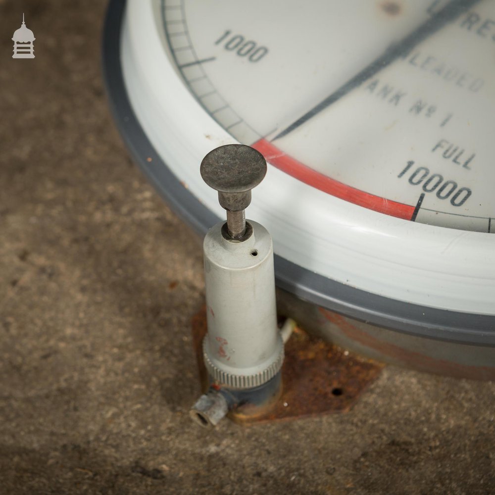 Vintage Set of 5 Industrial Fuel Gauges