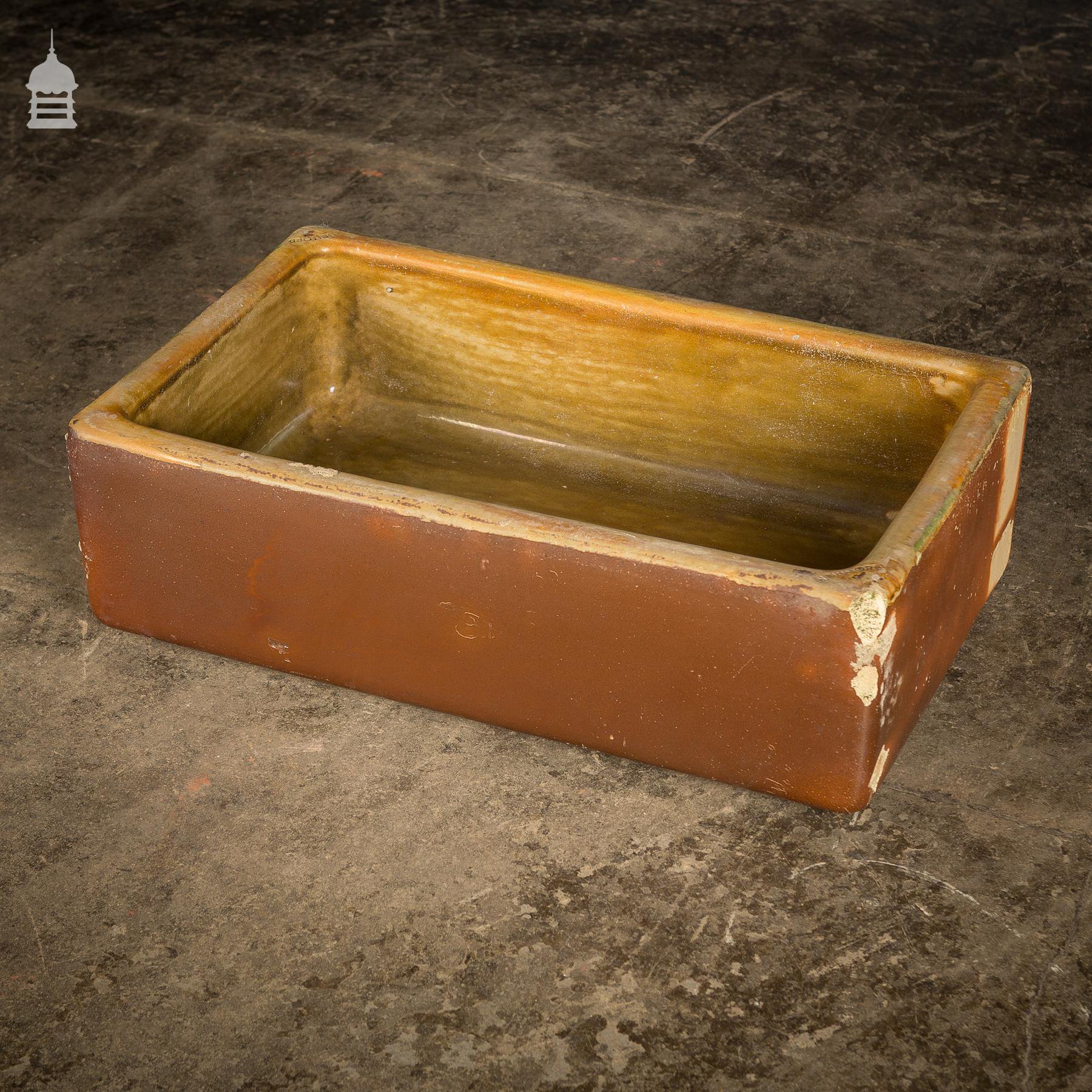 Worn Salt Glazed Trough Stamped Hurlford by Kilmarnock [5] | Norfolk ...