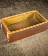 Worn Salt Glazed Trough Stamped Hurlford by Kilmarnock DUPLICATE NAME 1 DUPLICATE NAME 1