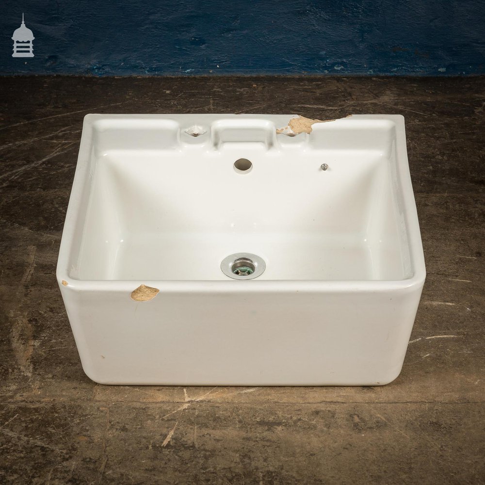 Large White Ceramic Sink