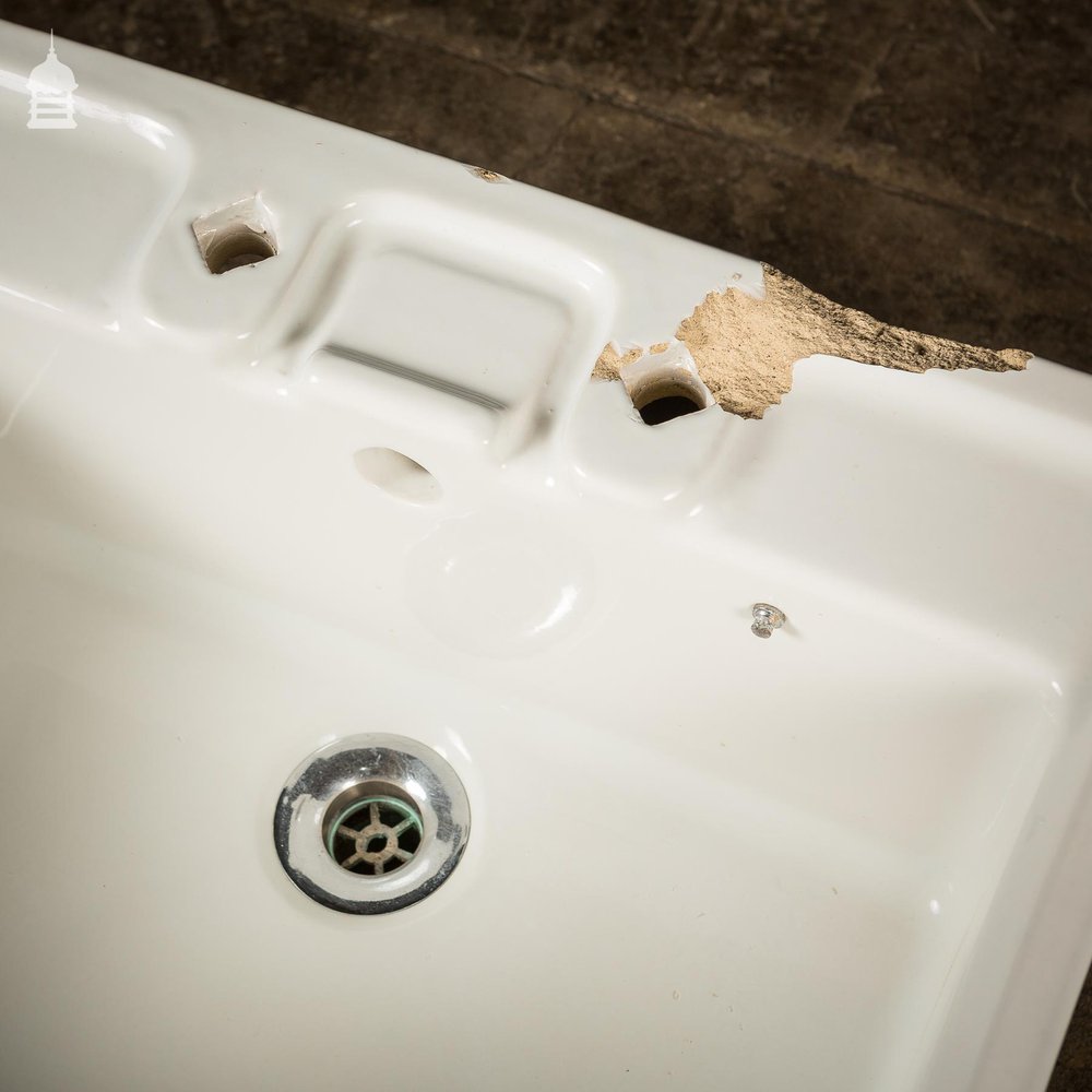 Large White Ceramic Sink