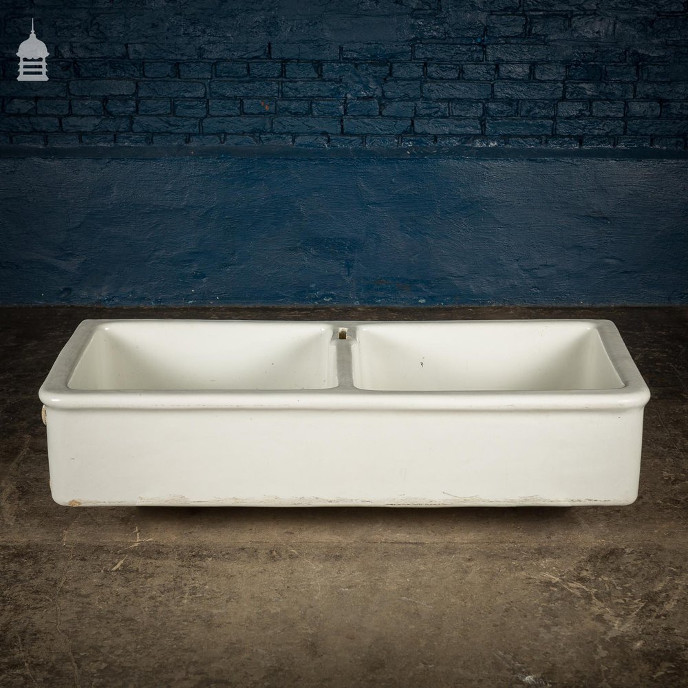 NR21521: Early 19th C Double Belfast Kitchen Sink