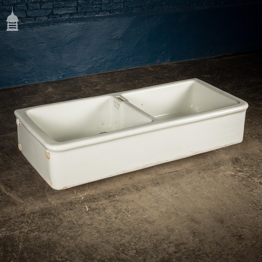 NR21521: Early 19th C Double Belfast Kitchen Sink