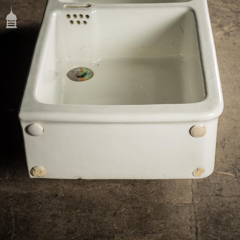 NR21521: Early 19th C Double Belfast Kitchen Sink