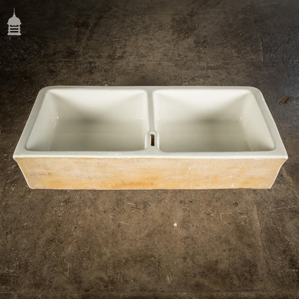 NR21521: Early 19th C Double Belfast Kitchen Sink