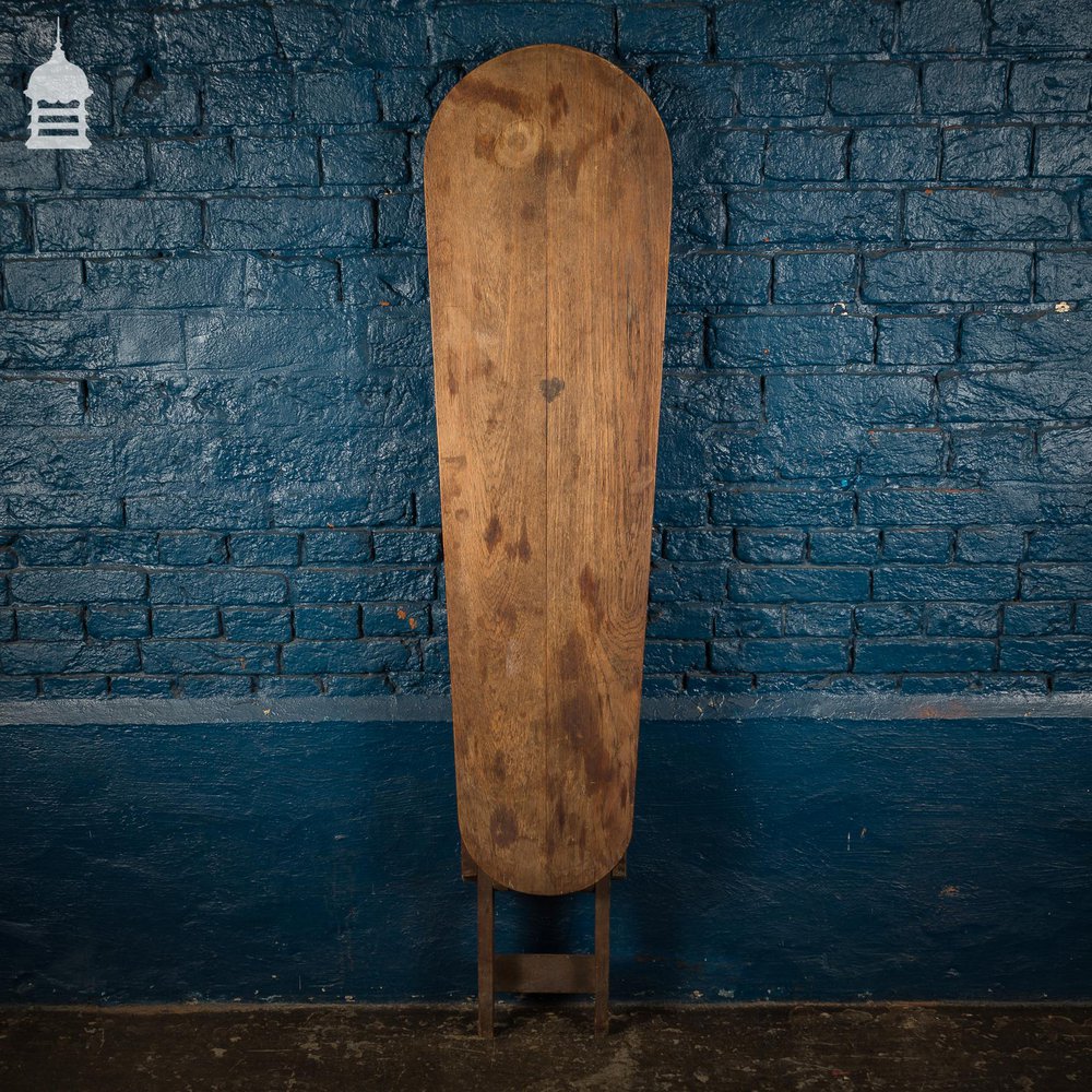 Early 20th C Teak Folding Ironing Board