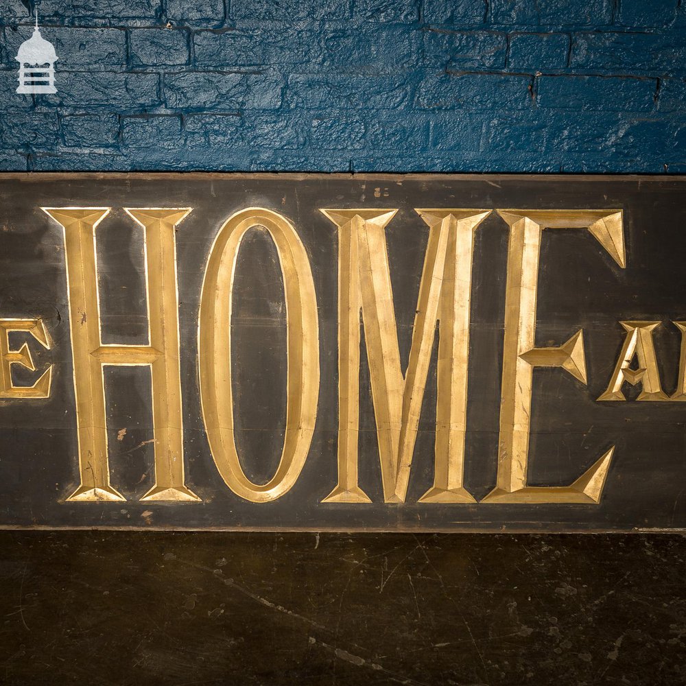 Large Scale 19th C ‘The Home and Colonial Limited’ Commercial Shop Sign