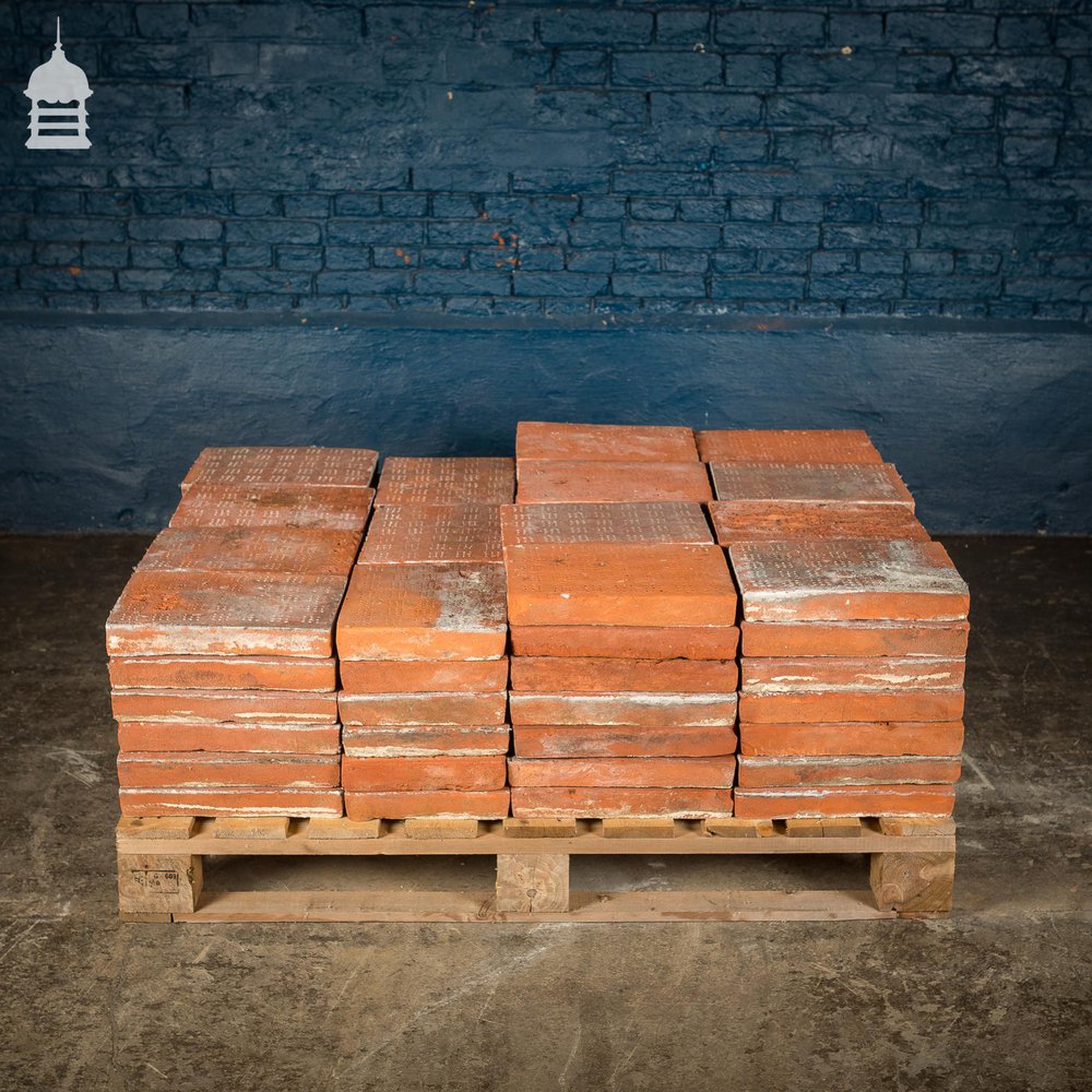 Batch of 98 Red 12.5” x 9.5’ Maltings Tiles - 7.5 Square Metres