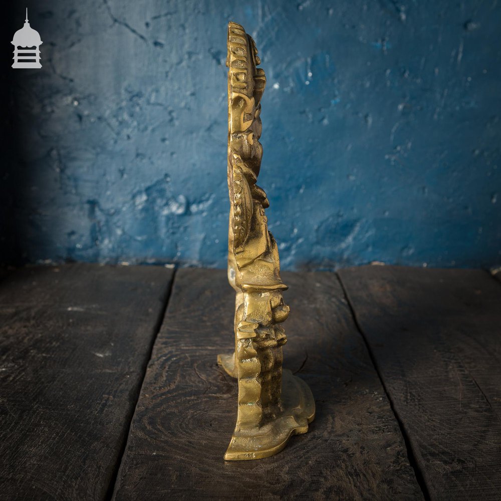 Pair of Vintage Brass ‘Punch and Judy’ Character Door Stops