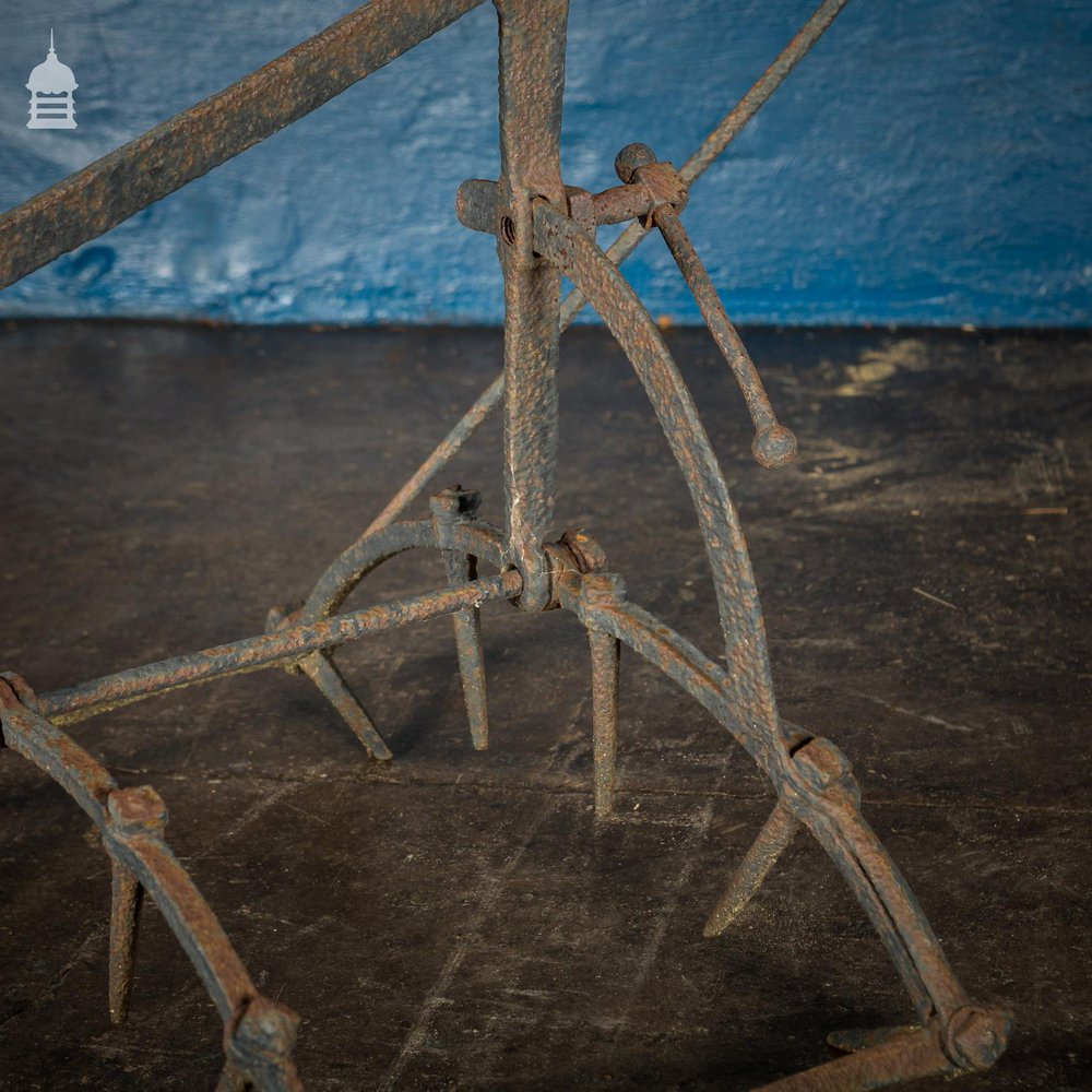 Pair of Victorian Bygone Agricultural Potato Cultivators