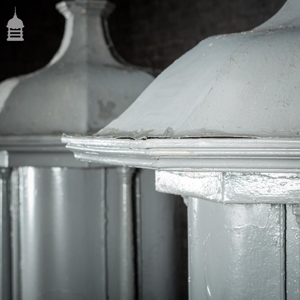 Pair Of Matching Cupola Ridge Vents Circa 1830 With Later Repairs