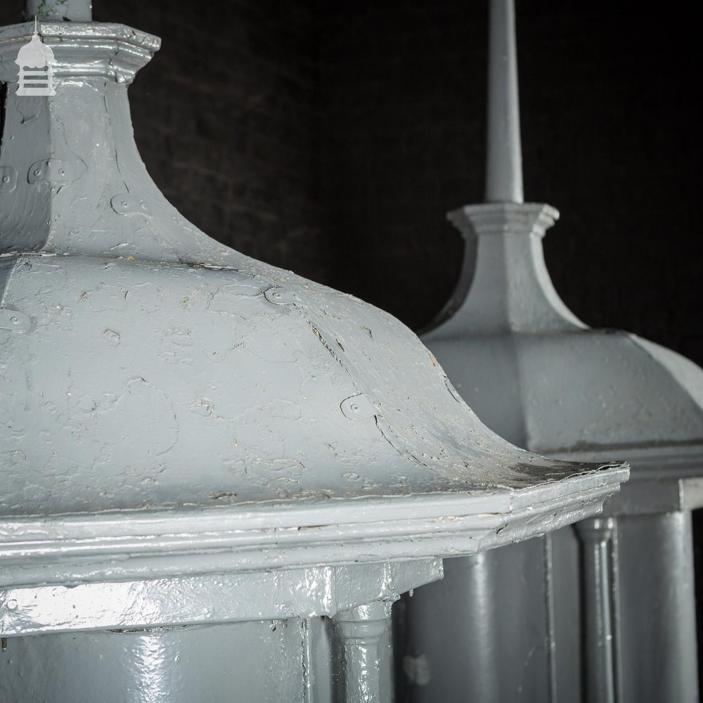 Pair Of Matching Cupola Ridge Vents Circa 1830 With Later Repairs