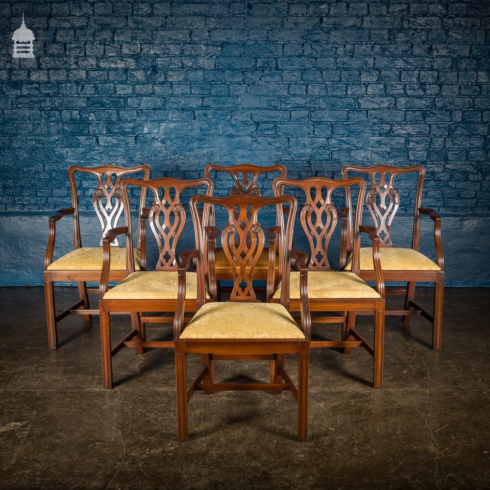 Set of 6 20th C Dining Chairs