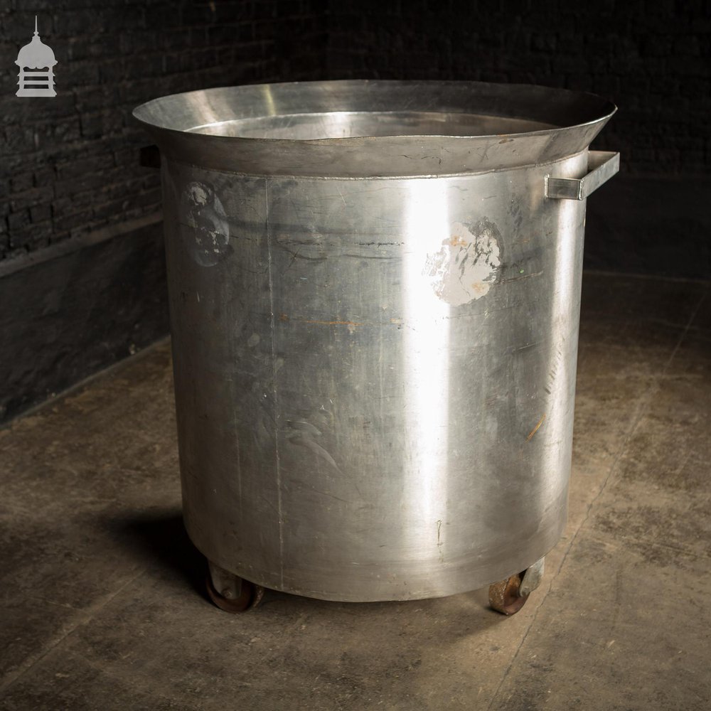 Huge Stainless Steel Industrial Wheeled Pot