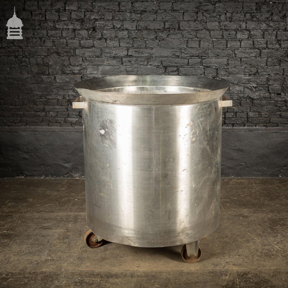 Huge Stainless Steel Industrial Wheeled Pot