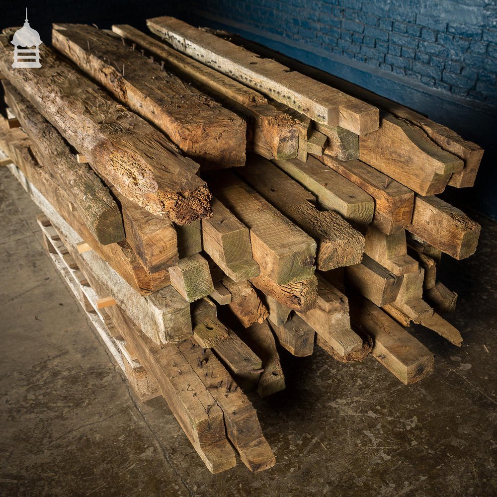 NR44121: Batch of Original 17th C Oak Ceiling Joists