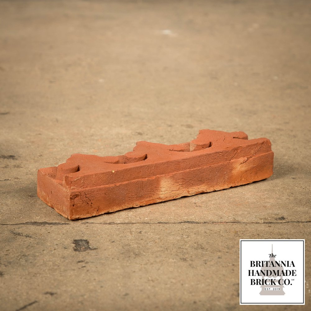 Finial Border String, Decorative Handmade Red Brick