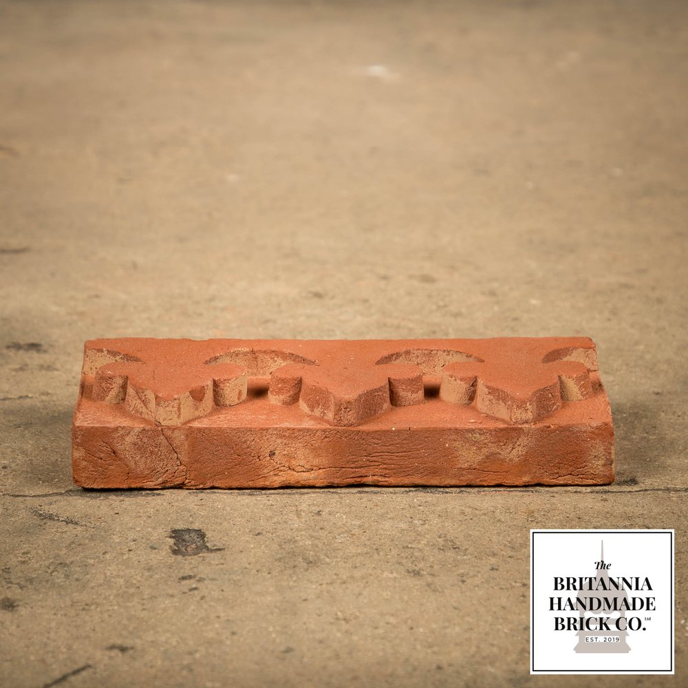 Finial Border String, Decorative Handmade Red Brick