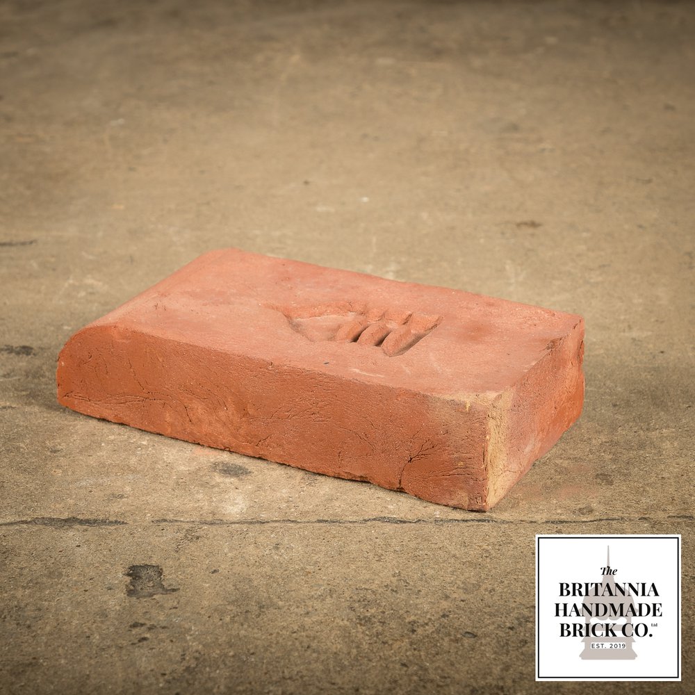 2” Bullnose Header, Handmade Period Style Red Brick