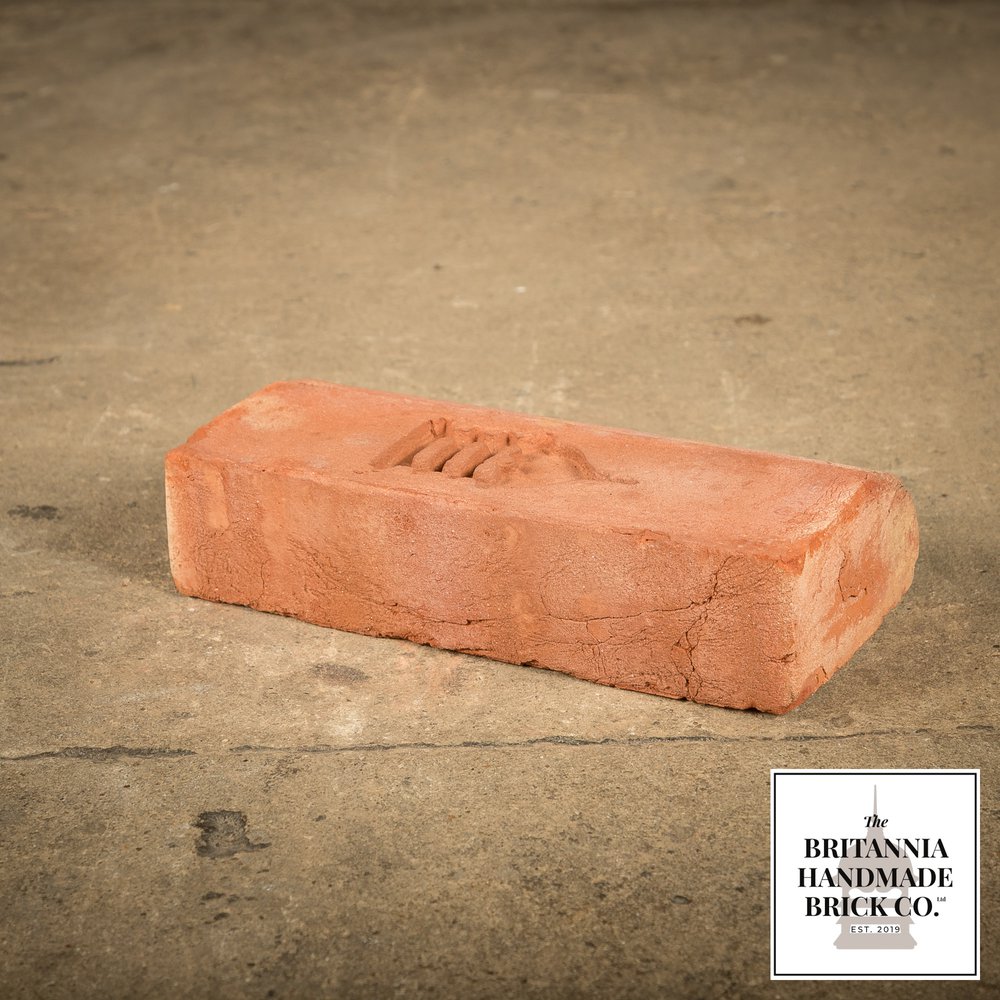 2” Bullnose Stretcher, Handmade Period Style Red Brick