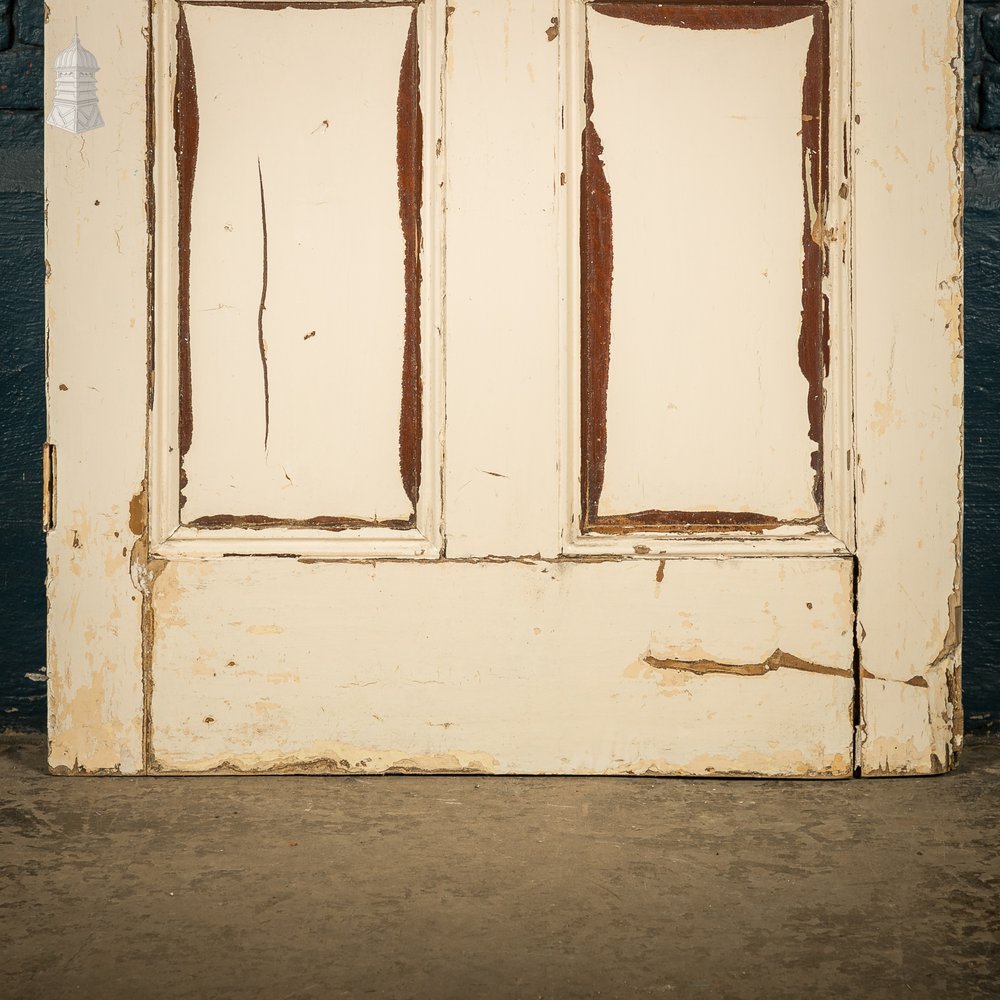 Pine Panelled Door, Moulded 4 Panel