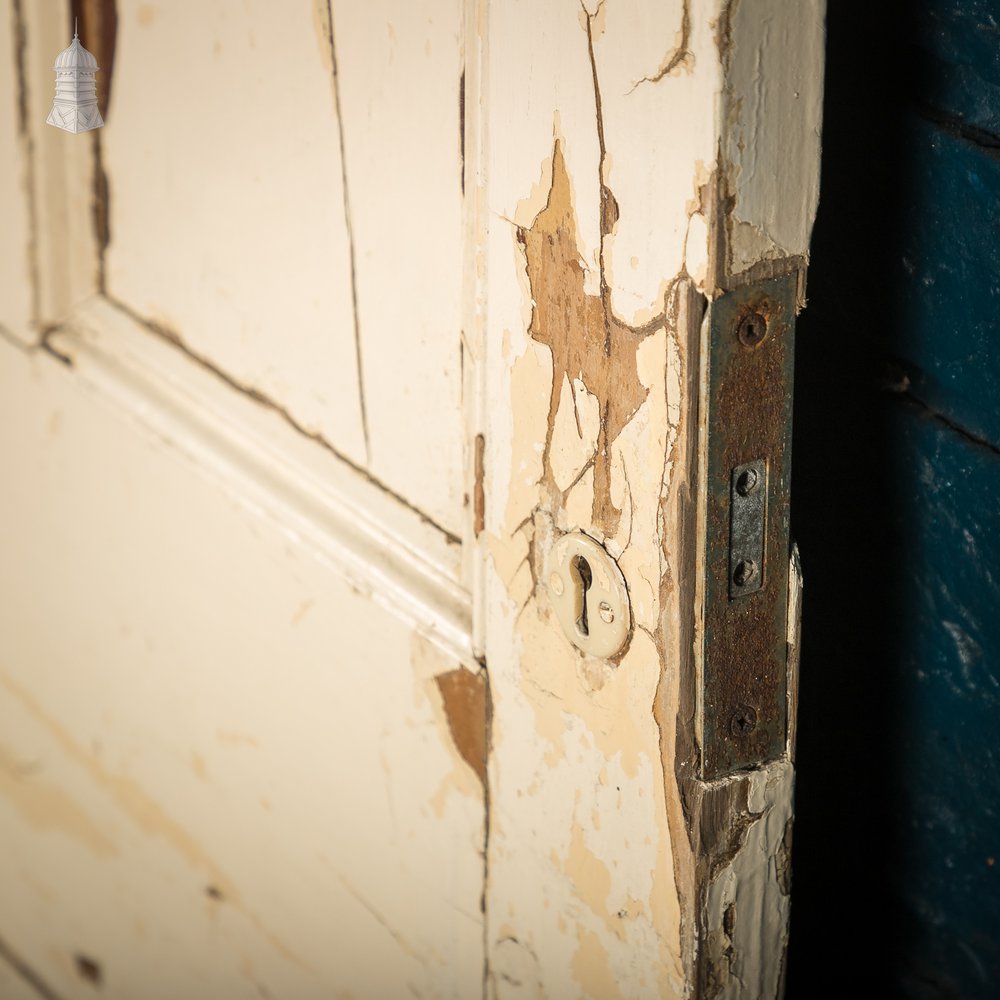 Pine Panelled Door, Moulded 4 Panel