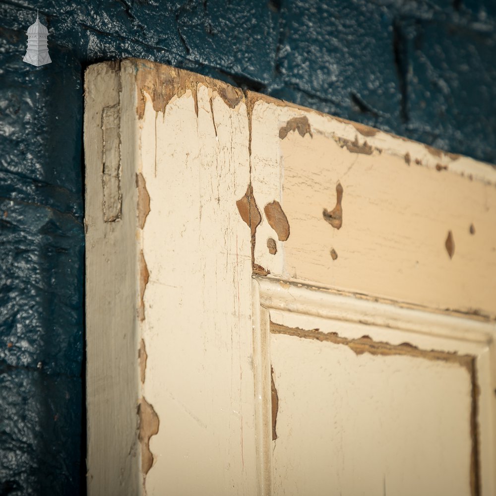 Pine Panelled Door, Moulded 4 Panel