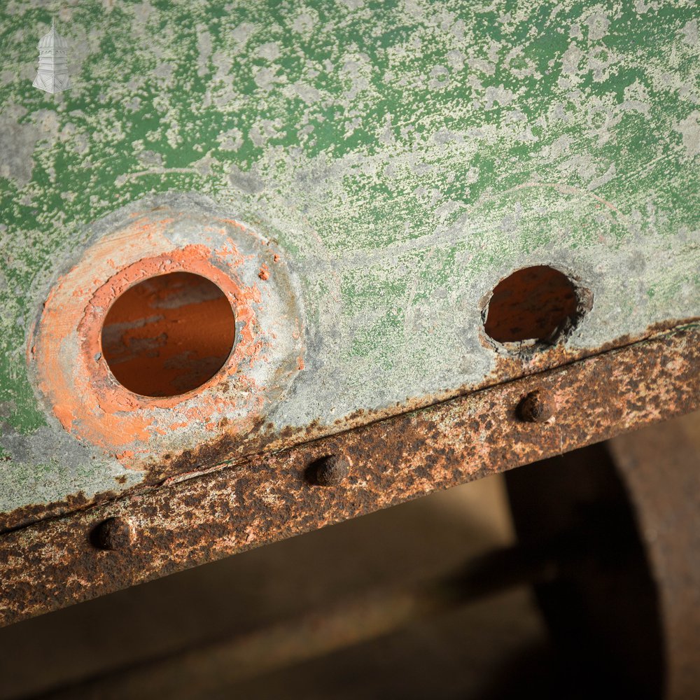 Industrial Wheeled Tank, Galvanised Handcart