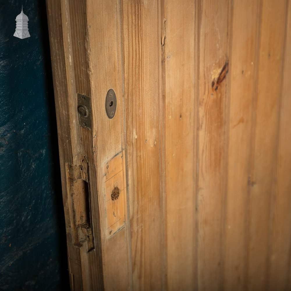 Framed Plank Door, Beaded Pine