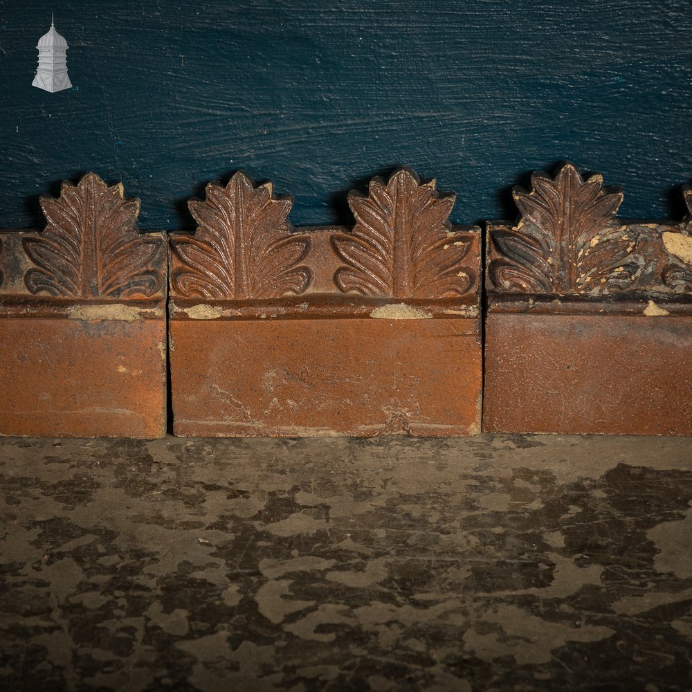 Leaf Garden Edging, Salt Glazed Path Edge