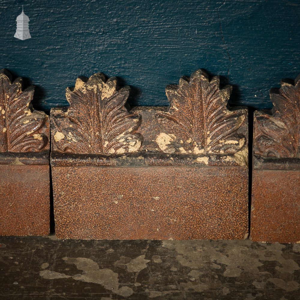 Leaf Garden Edging, Salt Glazed Path Edge