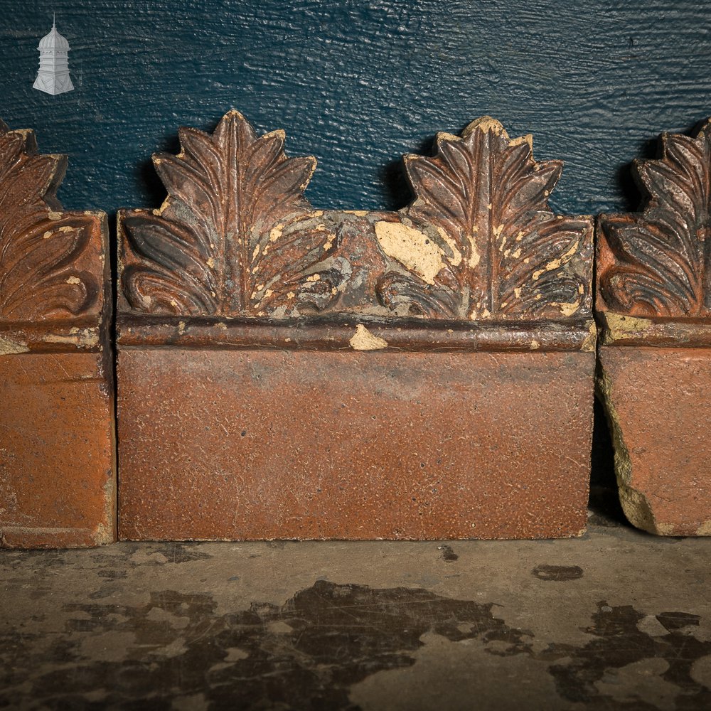 Leaf Garden Edging, Salt Glazed Path Edge