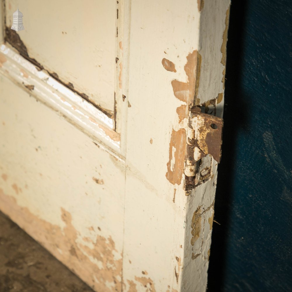 Half Glazed Door, 3 Moulded Pine Panel