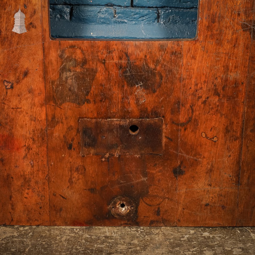 Iroko Worktop Reclaimed from a School Science Lab