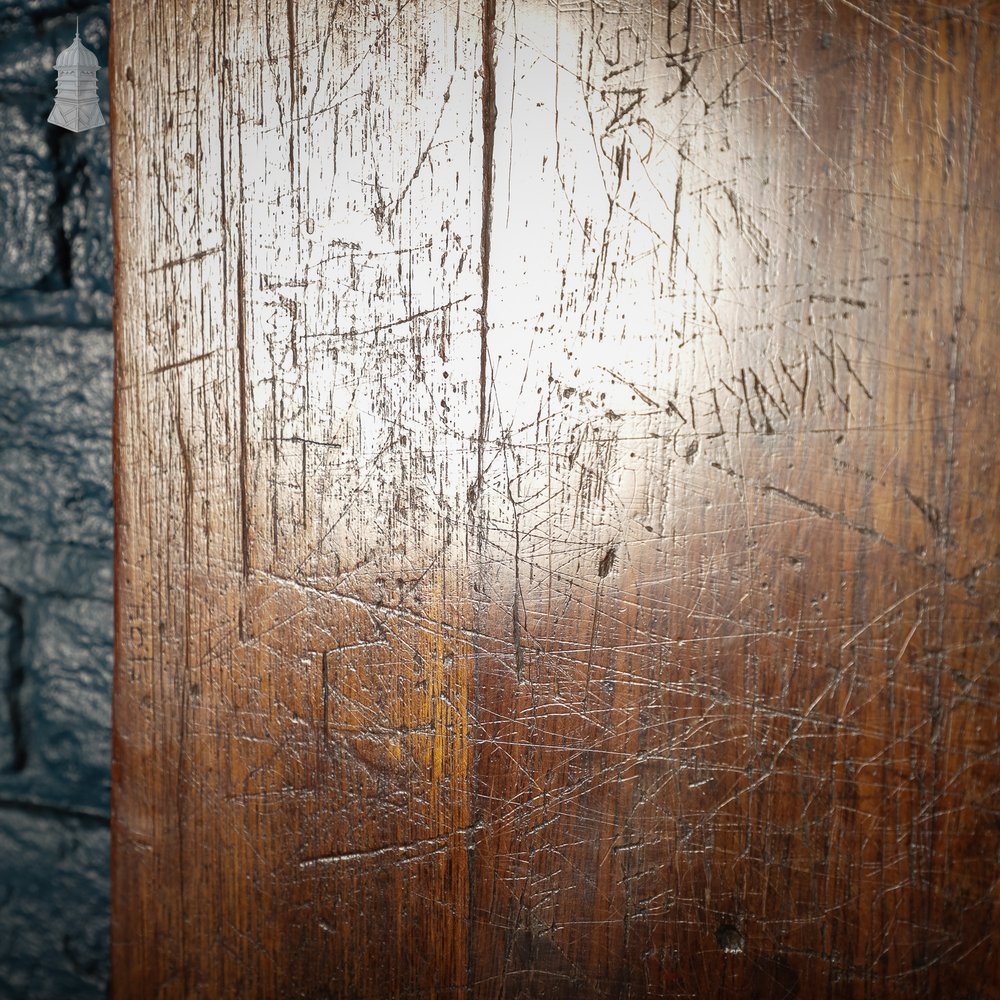 Iroko Worktop Reclaimed from a School Science Lab