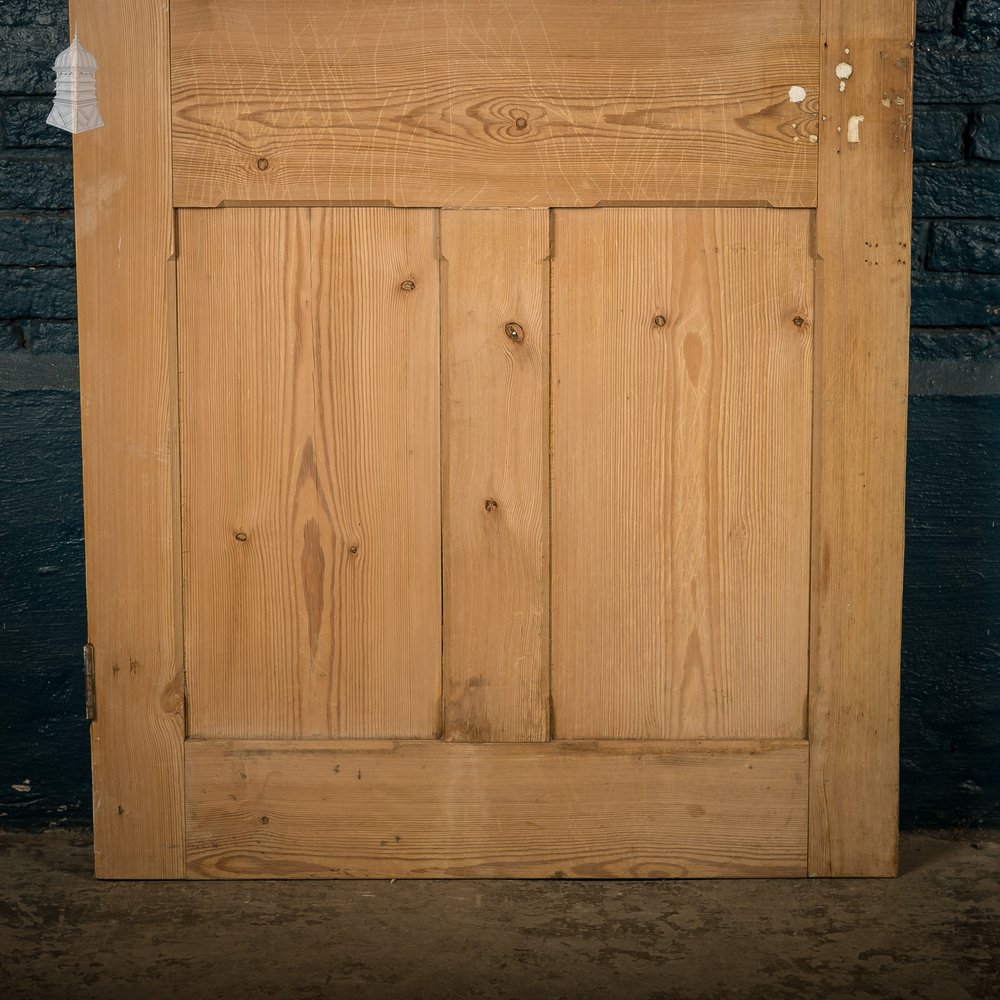 Pine Panelled Door, 4 Panel, Stop Chamfer Detail