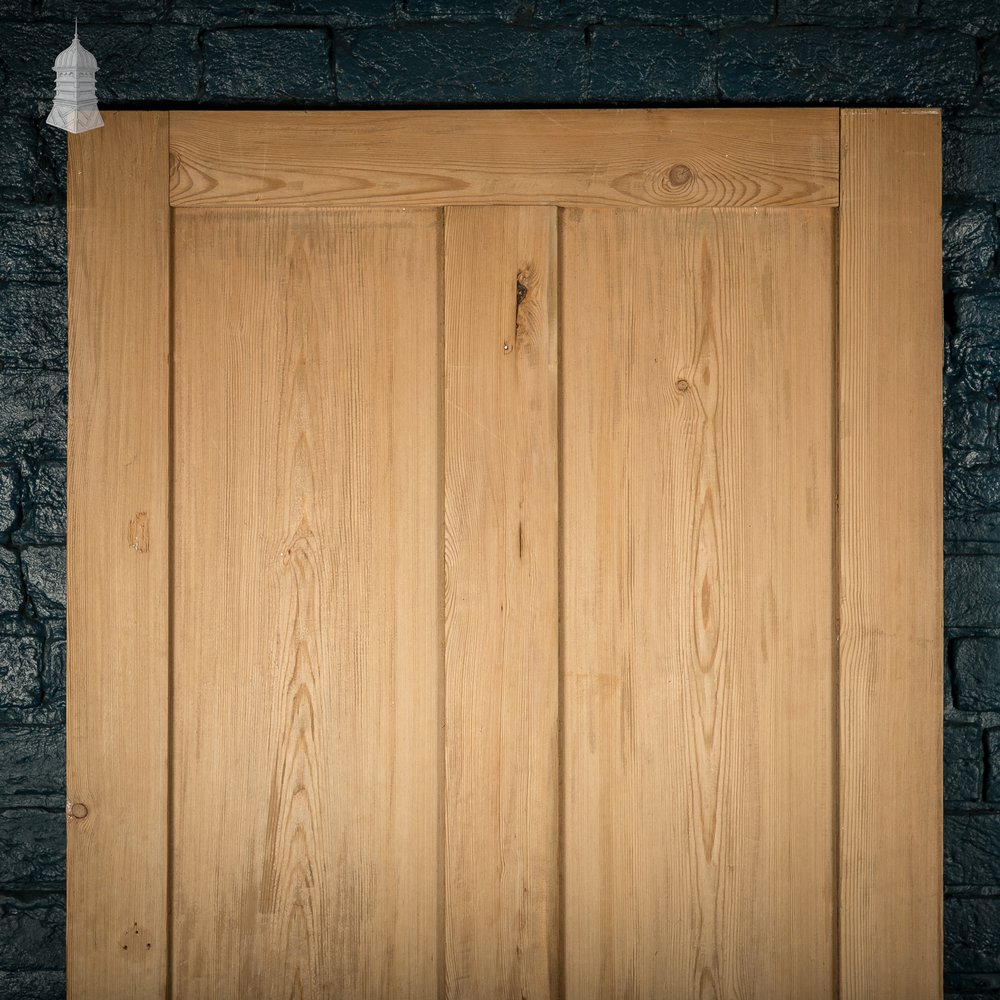 Pine Panelled Door, 4 Panel, Stop Chamfer Detail