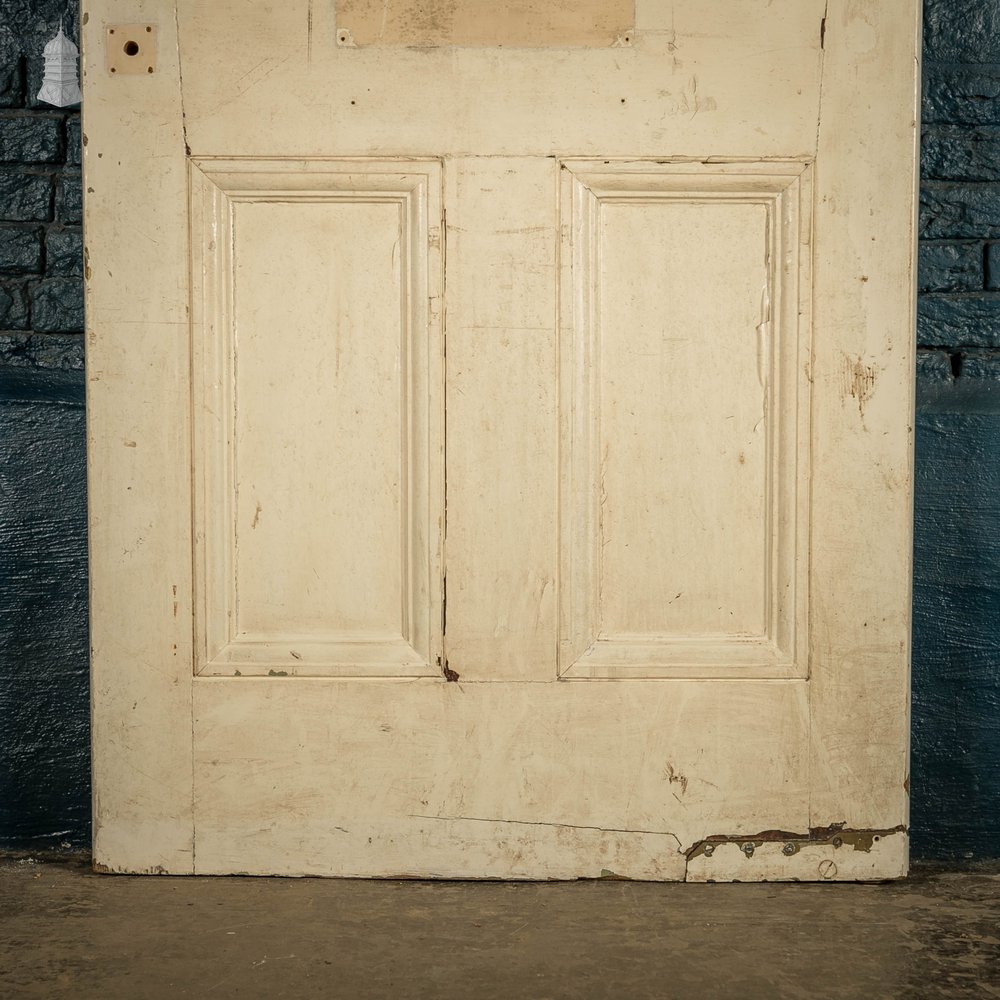 Half Glazed Door, Fitted with Leaded Glass