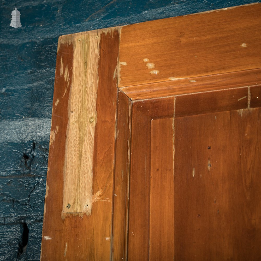 Panelled Door, 19th C Moulded 2 Panel